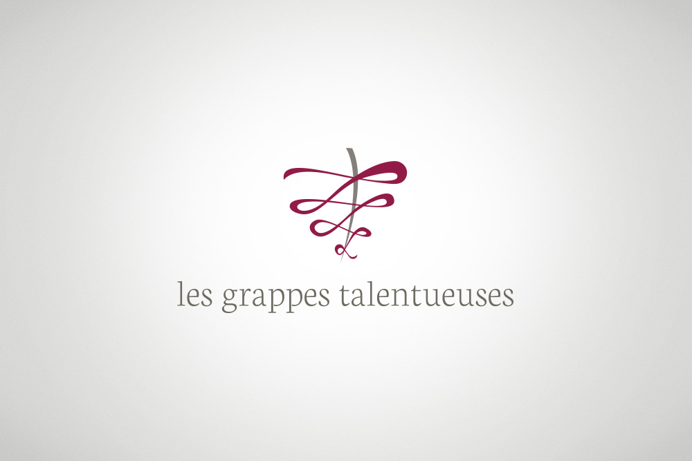 logo les grappes talentueuses graphival